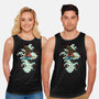 Pirate King Waves-Unisex-Basic-Tank-glitchygorilla