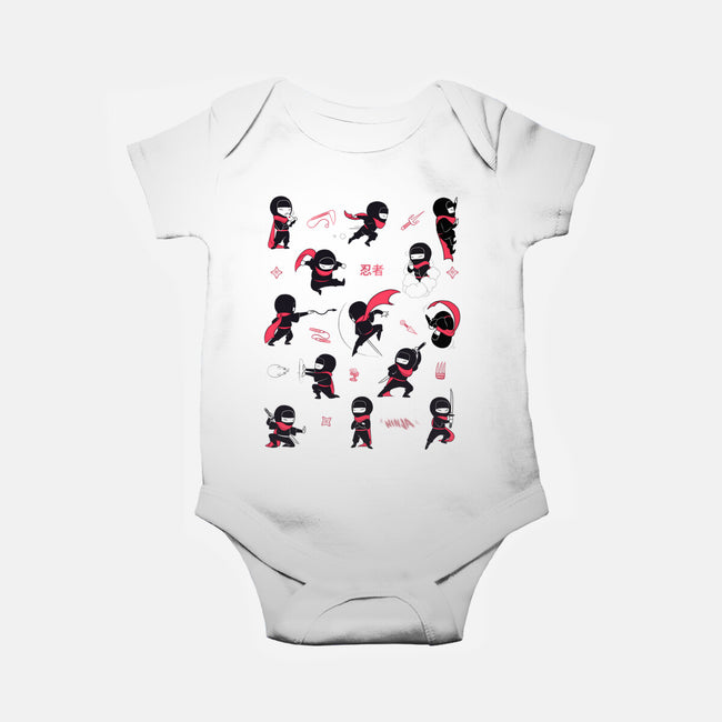 Little Ninjas-Baby-Basic-Onesie-Bruno Mota