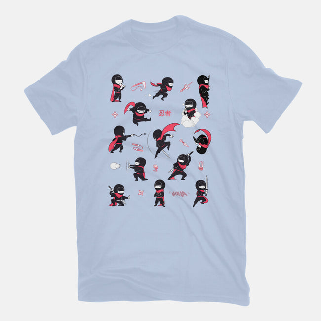 Little Ninjas-Womens-Fitted-Tee-Bruno Mota