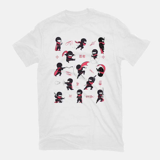 Little Ninjas-Womens-Basic-Tee-Bruno Mota