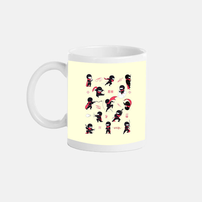 Little Ninjas-None-Mug-Drinkware-Bruno Mota