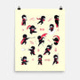 Little Ninjas-None-Matte-Poster-Bruno Mota