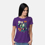 Dogs And Plants-Womens-Basic-Tee-Bruno Mota