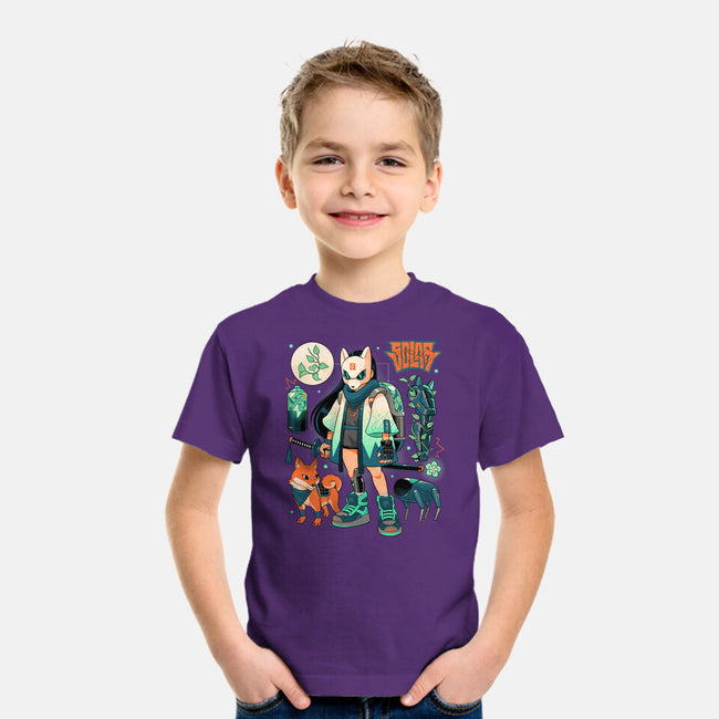 Dogs And Plants-Youth-Basic-Tee-Bruno Mota