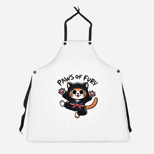 Paws Of Fury-Unisex-Kitchen-Apron-fanfreak1