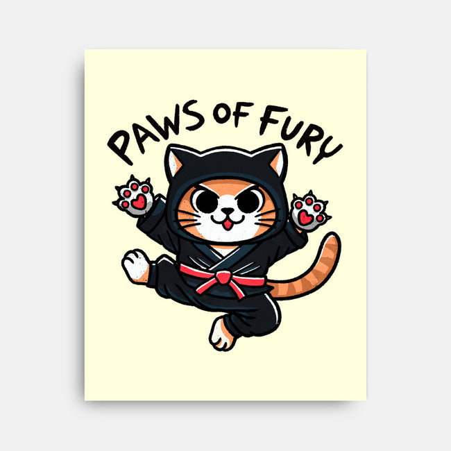 Paws Of Fury-None-Stretched-Canvas-fanfreak1