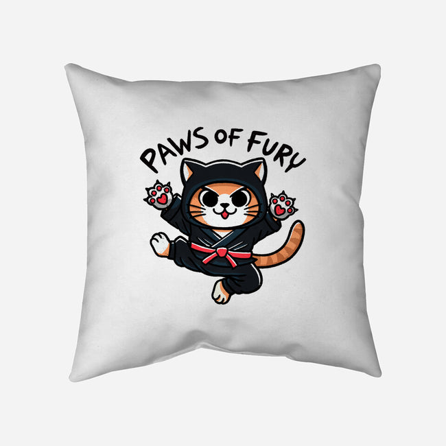 Paws Of Fury-None-Removable Cover w Insert-Throw Pillow-fanfreak1