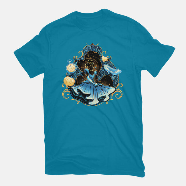 Wish Upon A Starry Night-Mens-Heavyweight-Tee-glitchygorilla