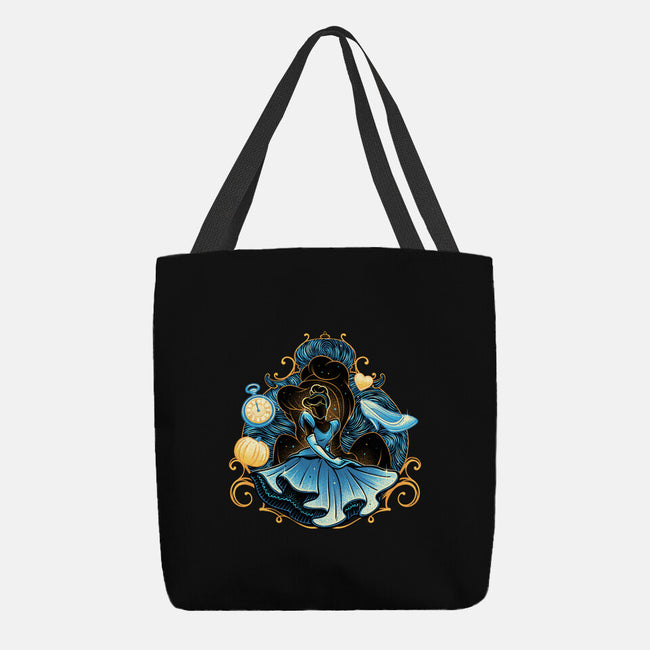 Wish Upon A Starry Night-None-Basic Tote-Bag-glitchygorilla