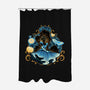 Wish Upon A Starry Night-None-Polyester-Shower Curtain-glitchygorilla