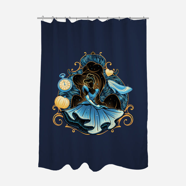 Wish Upon A Starry Night-None-Polyester-Shower Curtain-glitchygorilla