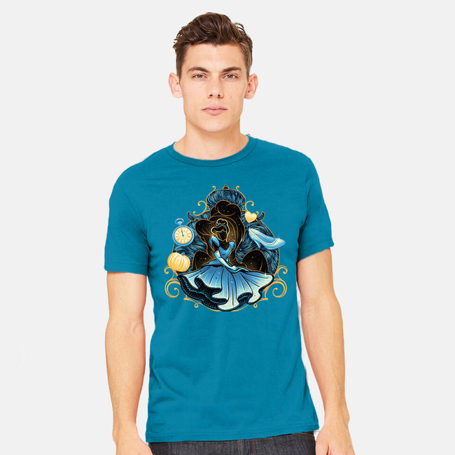 Wish Upon A Starry Night-Mens-Heavyweight-Tee-glitchygorilla