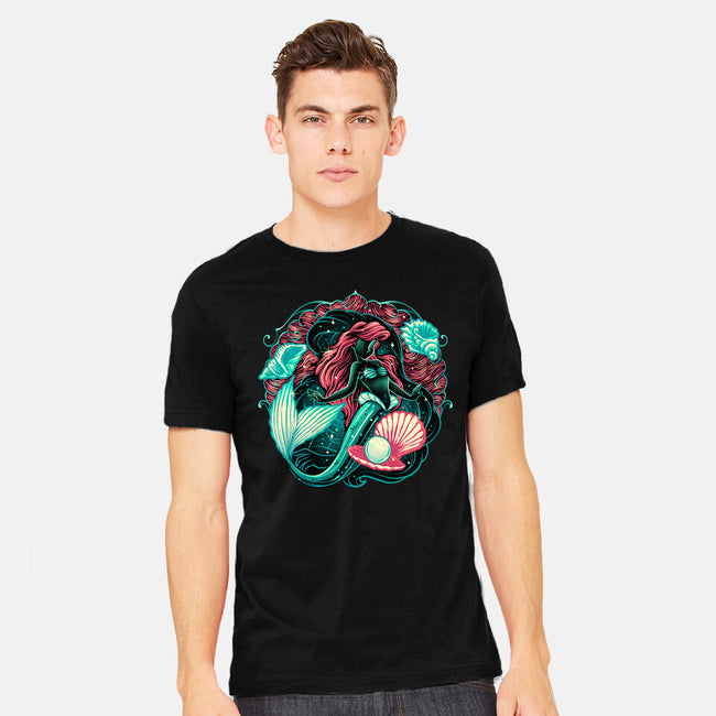 Under The Seas Of Stars-Mens-Heavyweight-Tee-glitchygorilla