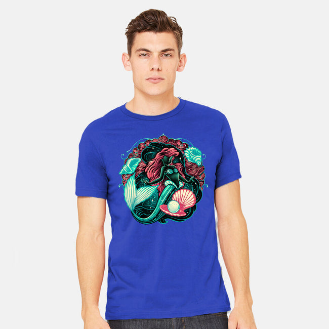 Under The Seas Of Stars-Mens-Heavyweight-Tee-glitchygorilla