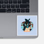 The Fairest In The Night Sky-None-Glossy-Sticker-glitchygorilla