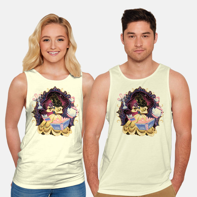 Shining Beauty-Unisex-Basic-Tank-glitchygorilla