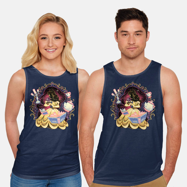 Shining Beauty-Unisex-Basic-Tank-glitchygorilla