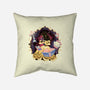 Shining Beauty-None-Removable Cover w Insert-Throw Pillow-glitchygorilla