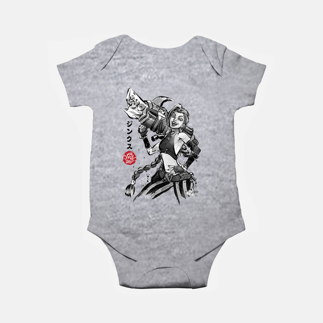 Jinx Sumi-e-Baby-Basic-Onesie-DrMonekers