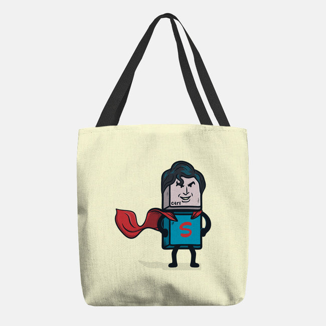 CTRL S-uperhero-None-Basic Tote-Bag-Claudia