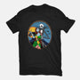 Jack And Sally Old Skool-Mens-Heavyweight-Tee-Superblitz