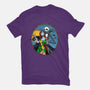 Jack And Sally Old Skool-Womens-Basic-Tee-Superblitz