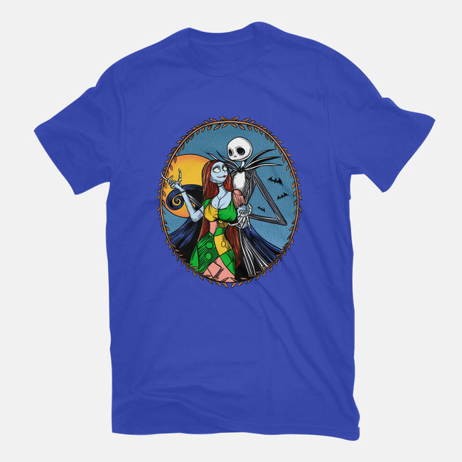 Jack And Sally Old Skool-Mens-Basic-Tee-Superblitz