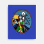 Jack And Sally Old Skool-None-Stretched-Canvas-Superblitz