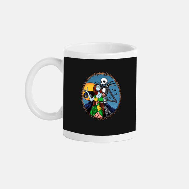 Jack And Sally Old Skool-None-Mug-Drinkware-Superblitz