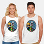 Jack And Sally Old Skool-Unisex-Basic-Tank-Superblitz