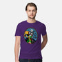 Jack And Sally Old Skool-Mens-Premium-Tee-Superblitz