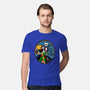 Jack And Sally Old Skool-Mens-Premium-Tee-Superblitz