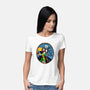 Jack And Sally Old Skool-Womens-Basic-Tee-Superblitz