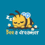 Bee A Dreamer-None-Removable Cover w Insert-Throw Pillow-NemiMakeit