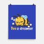 Bee A Dreamer-None-Matte-Poster-NemiMakeit