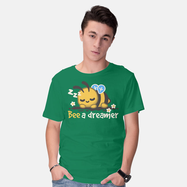 Bee A Dreamer-Mens-Basic-Tee-NemiMakeit