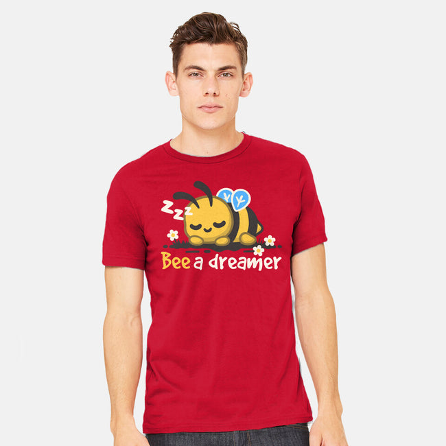 Bee A Dreamer-Mens-Heavyweight-Tee-NemiMakeit