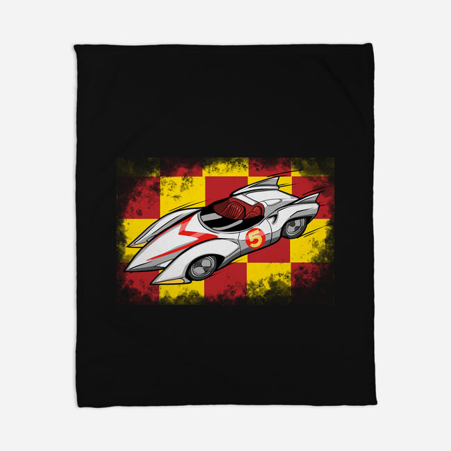 Speed Car-None-Fleece-Blanket-nickzzarto