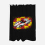 Speed Car-None-Polyester-Shower Curtain-nickzzarto