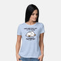 Lazyness Pays Off Now-Womens-Basic-Tee-BridgeWalker