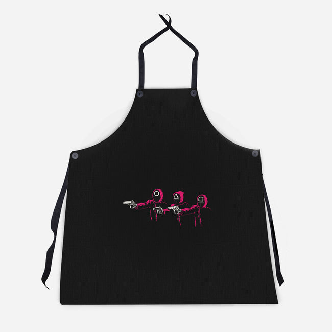 Pulp Squid-Unisex-Kitchen-Apron-Melonseta