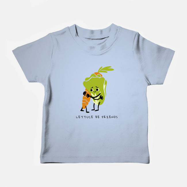 Lettuce Be Friends-Baby-Basic-Tee-FunkVampire