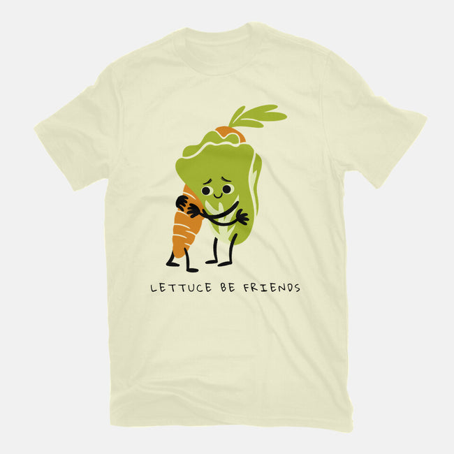 Lettuce Be Friends-Mens-Basic-Tee-FunkVampire