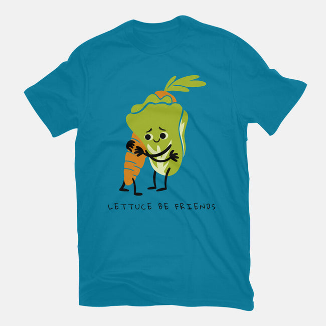 Lettuce Be Friends-Mens-Basic-Tee-FunkVampire