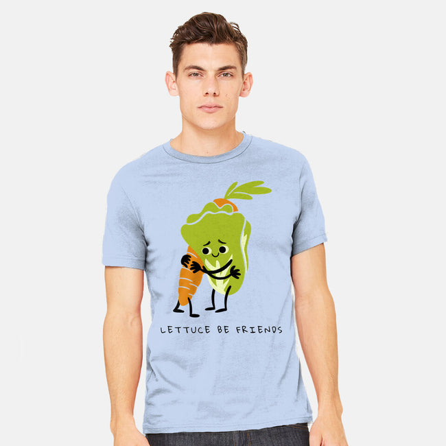 Lettuce Be Friends-Mens-Heavyweight-Tee-FunkVampire