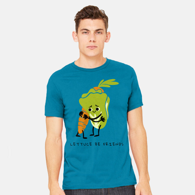 Lettuce Be Friends-Mens-Heavyweight-Tee-FunkVampire