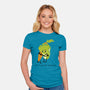 Lettuce Be Friends-Womens-Fitted-Tee-FunkVampire