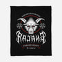 Rajang Black Metal-None-Fleece-Blanket-LAGELANTEE