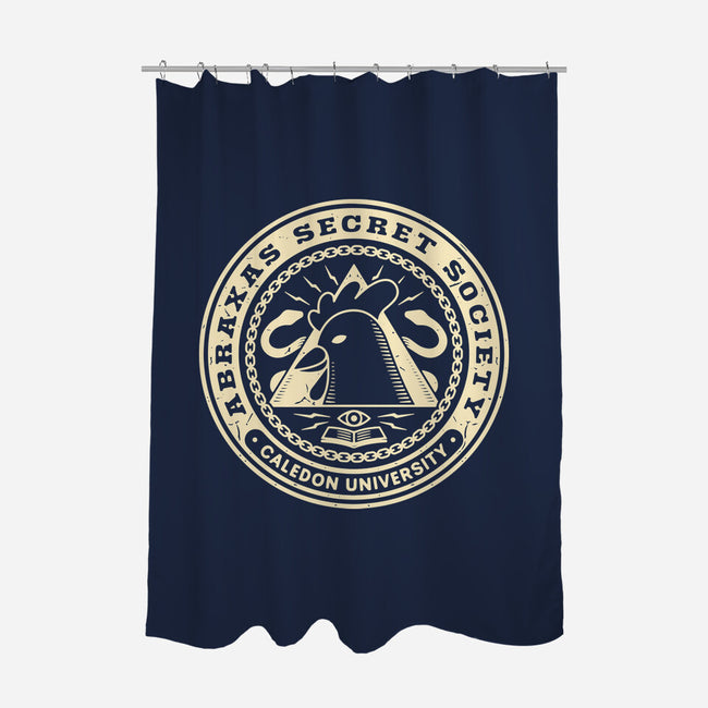 Abraxas Secret Society Grunge-None-Polyester-Shower Curtain-LAGELANTEE