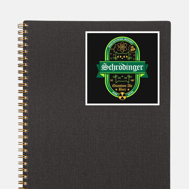 Schrodinger Quantum Ale Beer-None-Glossy-Sticker-sachpica